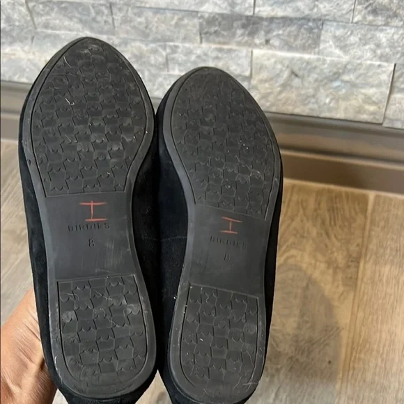 Birdies Black Suede Loafers size 8 - Picture 6 of 11